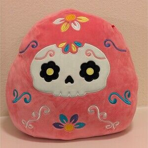 2022 Squishmallow 12" Marcita Sugar Skull  Day of the Dead Dia de los Muertos